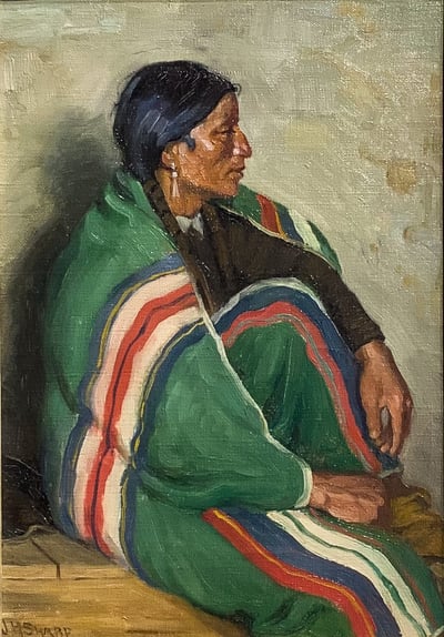 Pueblo Man by J.H. Sharp