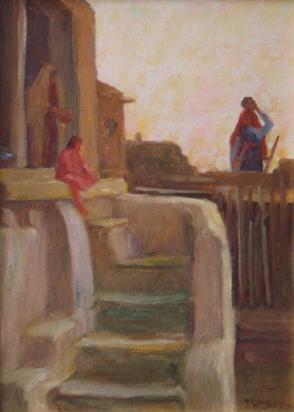 Back Yard Talk by J.H. Sharp