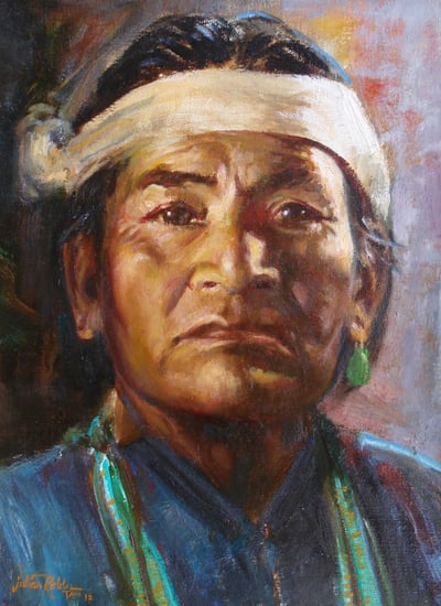 Hosteen Klah, Navajo Medicine Man by Julian Robles