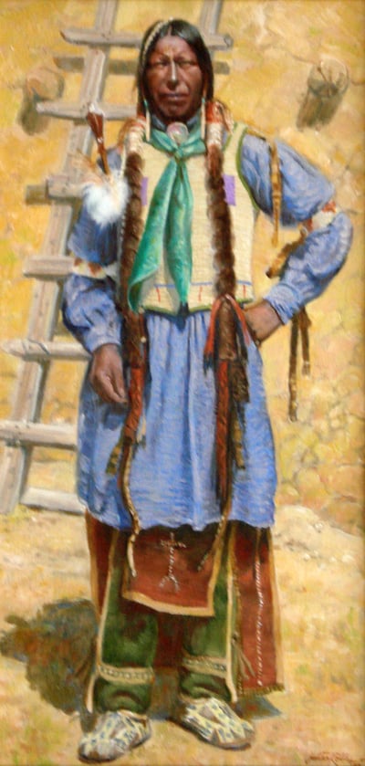 Ready for the Pow Wow by Julian Robles