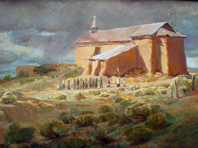 Procession Arroyo Seco by Julian Robles
