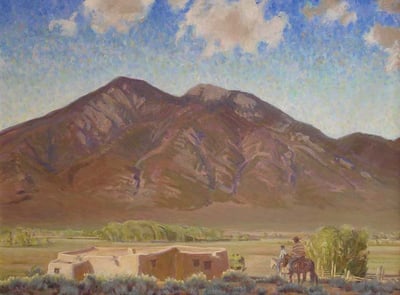Taos Mountain by Julian Robles
