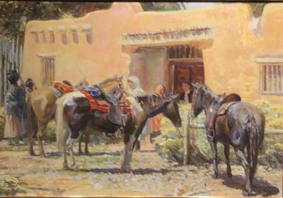 The Old Valdez House – Taos by Julian Robles