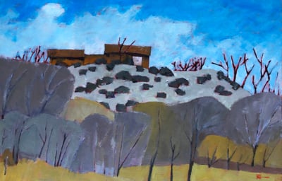 Abiquiu Hill by Jim Keffer