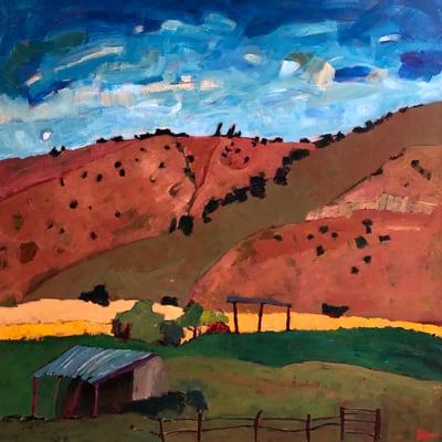 Going up the Mountain by Jim Keffer
