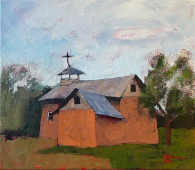 Church in Vallecitos by Jim Keffer