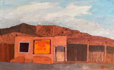 Desert Pizza by Jim Keffer