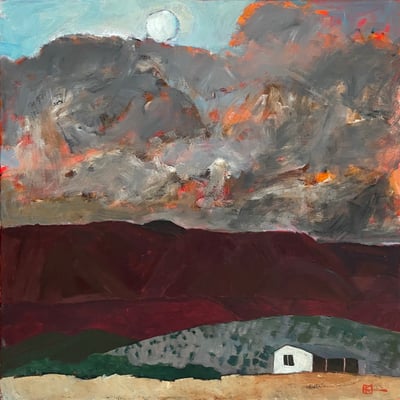 Receding Storm by Jim Keffer
