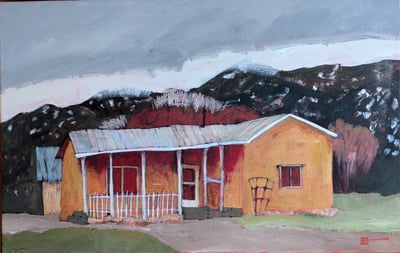 Seco Yellow House by Jim Keffer