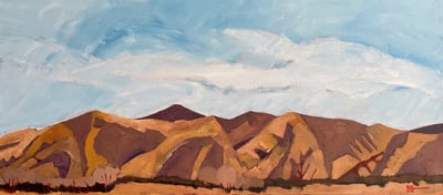 Taos Mountain Foothills by Jim Keffer