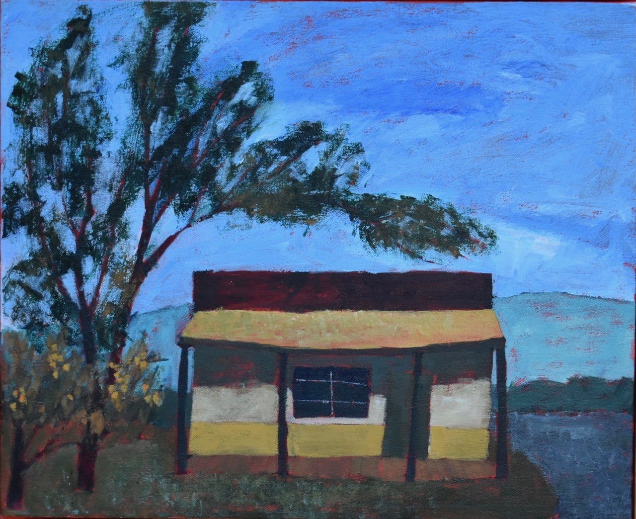 Behind the Gallery by Jim Keffer