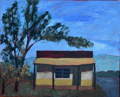 Behind the Gallery by Jim Keffer