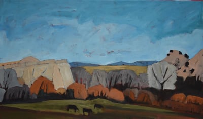 Pasture with Cows by Jim Keffer