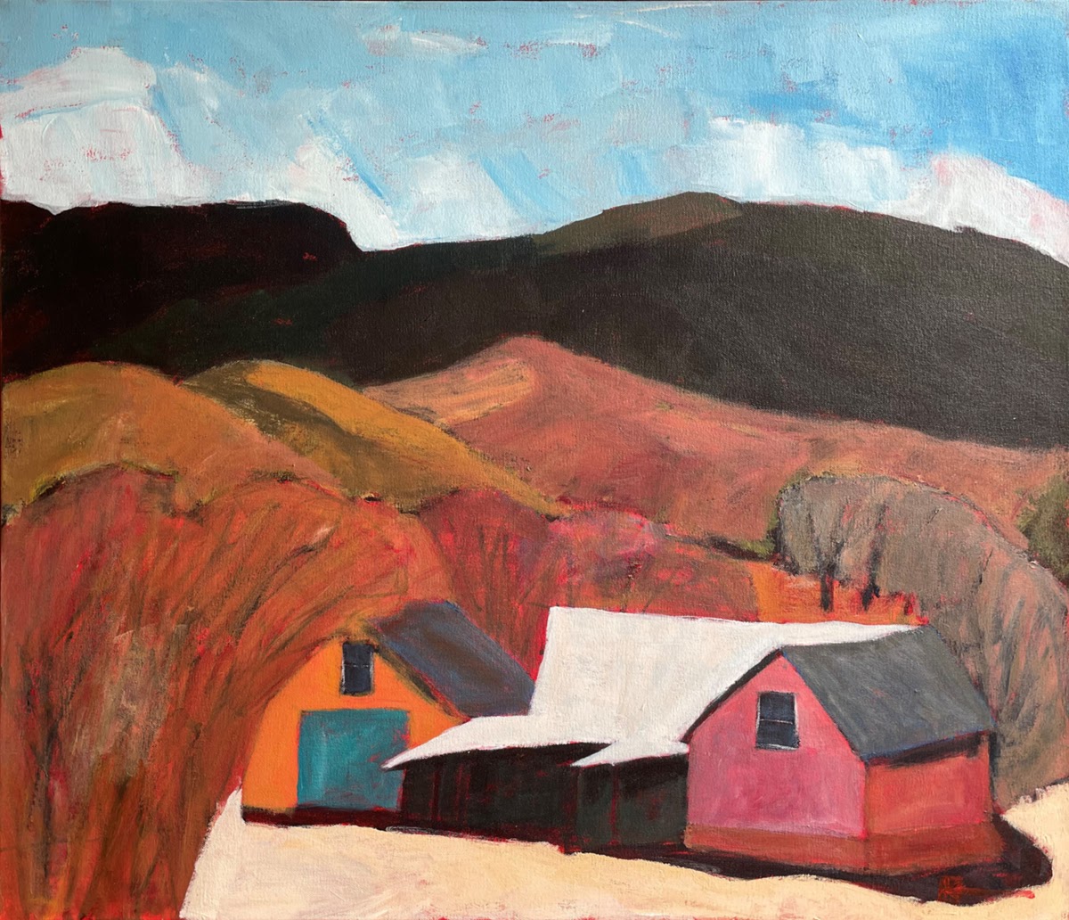 Secluded Farm by Jim Keffer