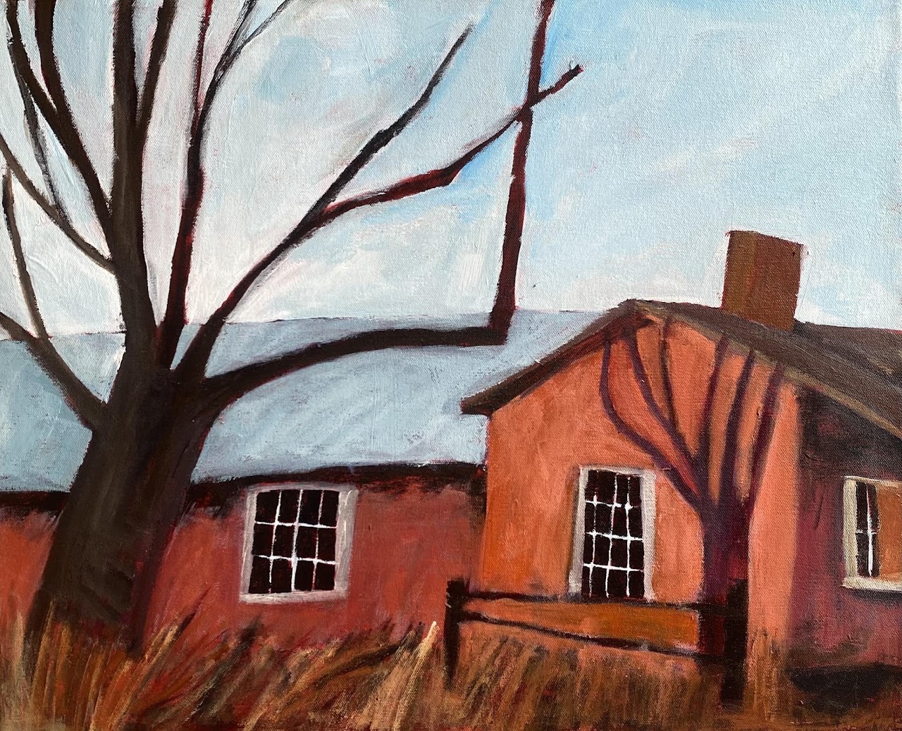 Tree Near the Bridge by Jim Keffer