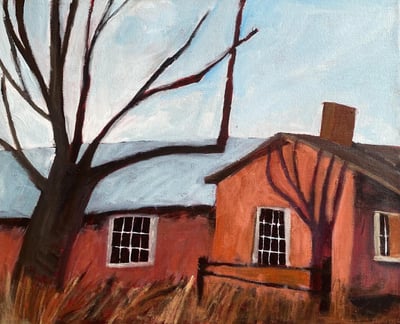 Tree Near the Bridge by Jim Keffer