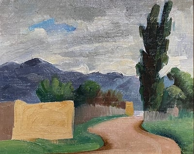Taos Adobes by Kenneth Adams