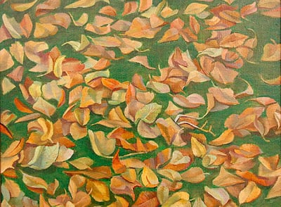 Aspen Leaves by Kenneth Adams