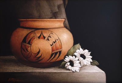 Taos Sunflowers by Melinda Littlejohn