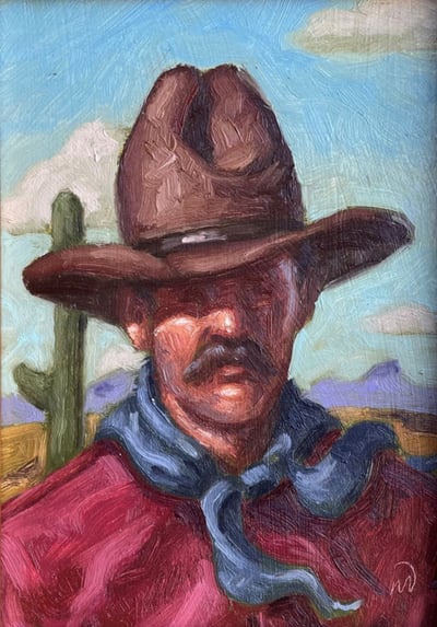 A Cowboy by Drew Macias
