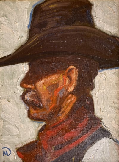 Profile of a Working Man by Drew Macias