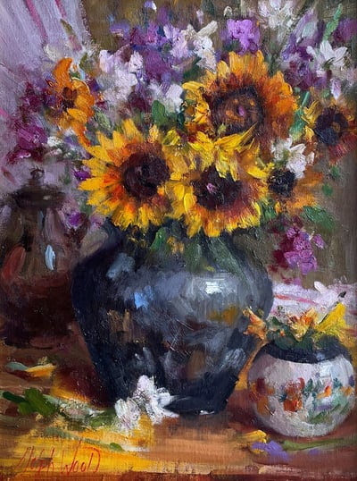 Autumn Bouquet by Mary Dolph Wood