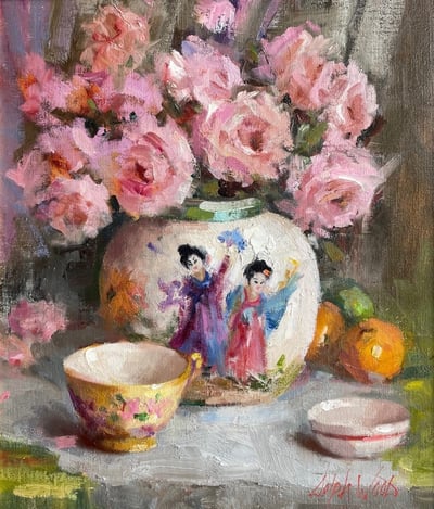 Ginette’s Roses by Mary Dolph Wood