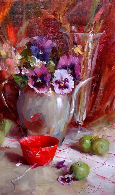 Red Cup by Mary Dolph Wood