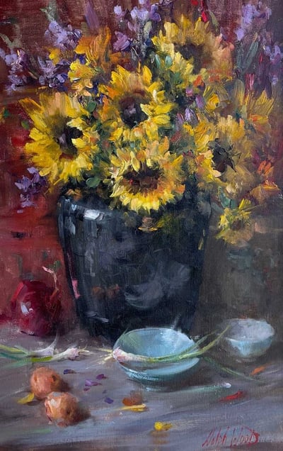 Sunflower Chorus by Mary Dolph Wood