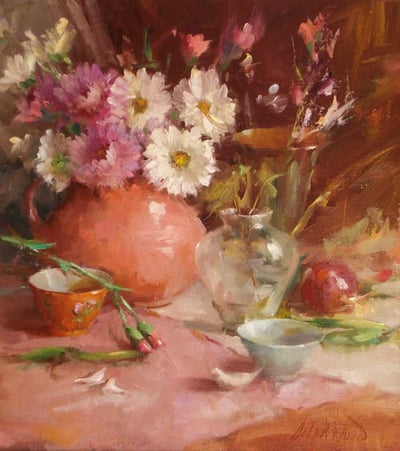 Mums by Mary Dolph Wood