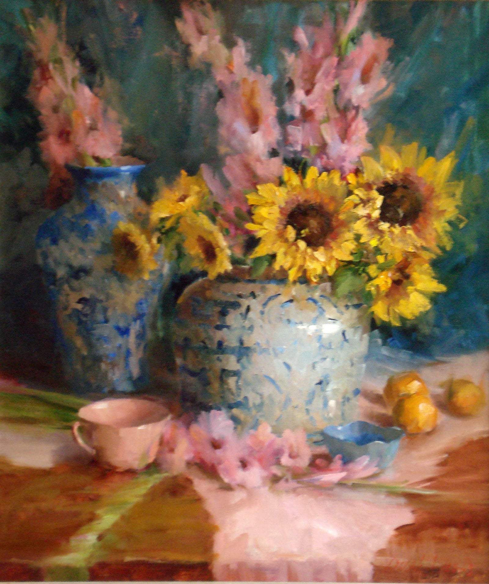Bouquet with Assorted Flowers by Mary Dolph Wood