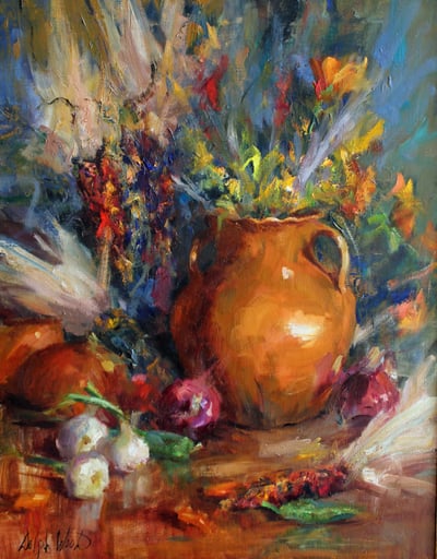 Fall Harvest by Mary Dolph Wood