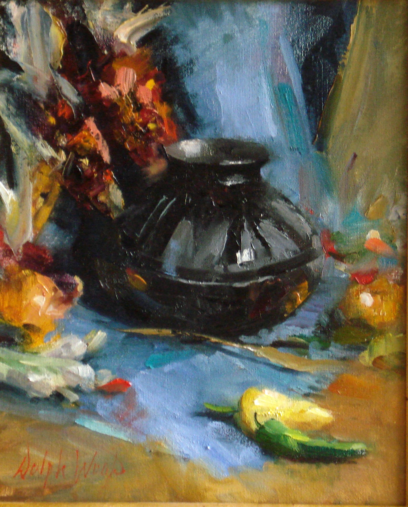 Onions and Indian Corn by Mary Dolph Wood
