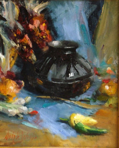 Onions and Indian Corn by Mary Dolph Wood