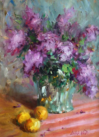 Lilacs and Tangerines by Mary Dolph Wood