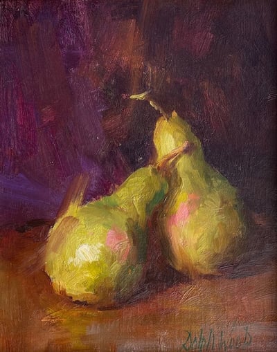 Pear Study by Mary Dolph Wood