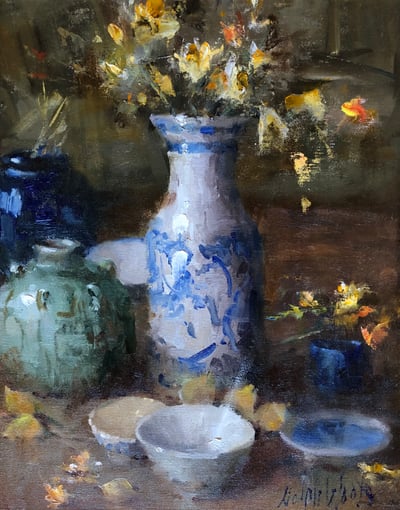 Indian Pottery & Moccasins by Mary Dolph Wood