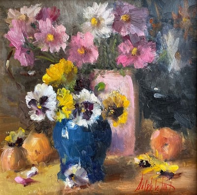 Summer Peonies by Mary Dolph Wood