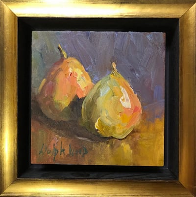 Two Pears by Mary Dolph Wood