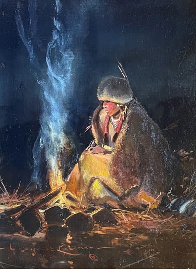 A Warm Fire by Nicholas Coleman