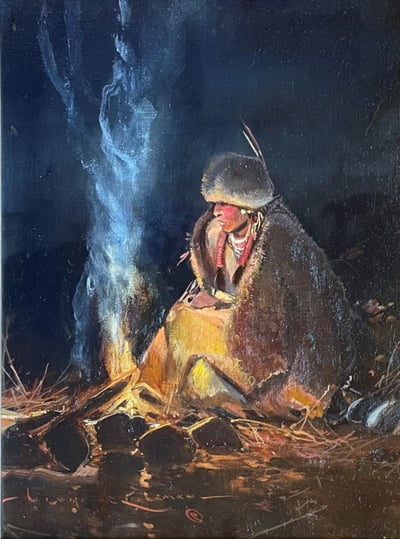 A Warm Fire by Nicholas Coleman