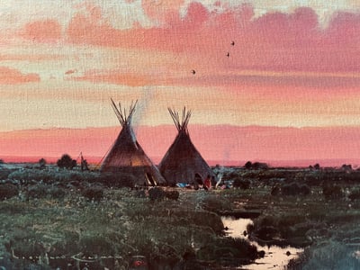 Camp on the Upper Salt River by Nicholas Coleman