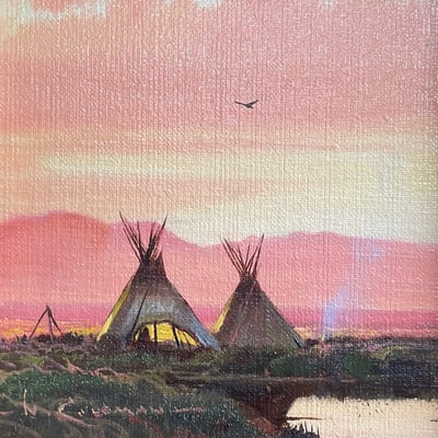 Reflections at Dusk by Nicholas Coleman