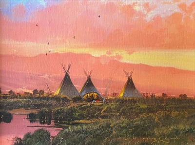 Salt River Camp by Nicholas Coleman