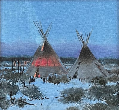 Winter Evening by Nicholas Coleman