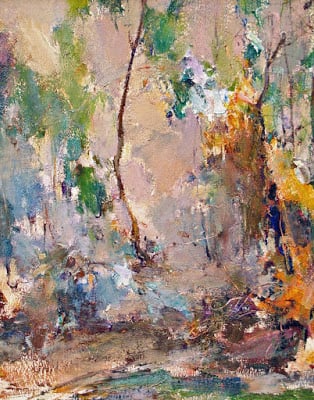 Eucalyptus Grove by Nicolai Fechin