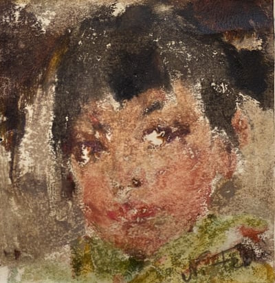 Pueblo Boy by Nicolai Fechin