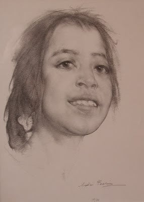 Mexican Girl by Nicolai Fechin