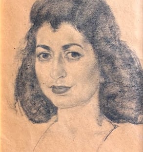 Portrait of Alene von Harringa by Nicolai Fechin