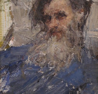 Portrait of the artist’s father by Nicolai Fechin